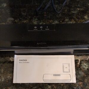 Anova Black Vacuum Sealer Model ANVS01-10